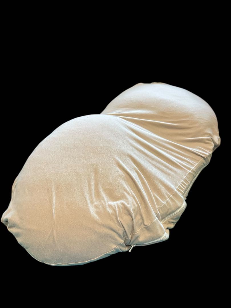 中古品kaibo快適枕ピロー枕カバー付きベージュ