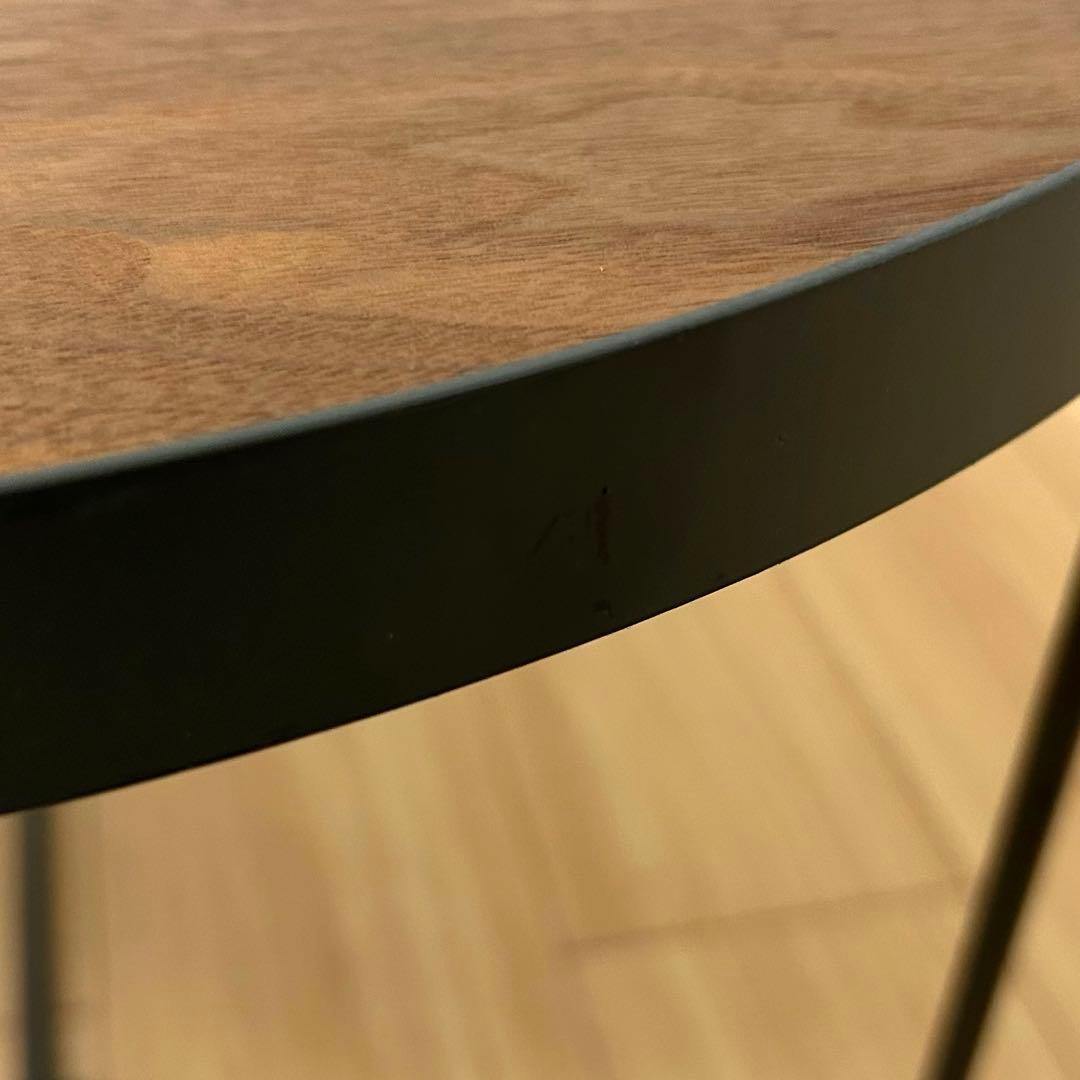 アビタスタイル ローテーブル MYT0653NC コーヒーテーブル 丸テーブル