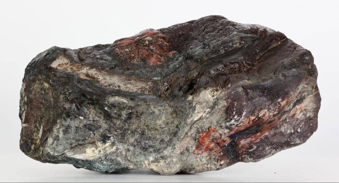 天然菊花石 大輪 赤花 台座付 19.8kg 鑑賞石 原石 水石 紋石 美石