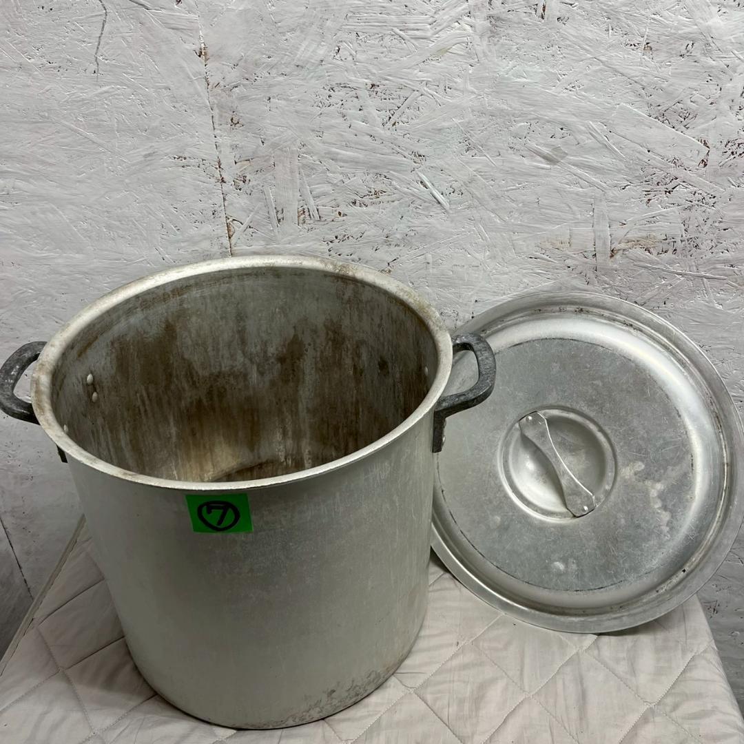 業務用 アルミ製 寸胴鍋 42cm 両手鍋 厨房 厨房機器 店舗 ⑦ A0645