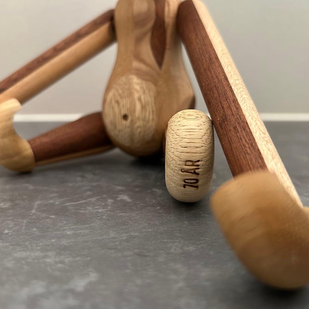 置物 Kay Bojesen Wooden Monkey small 70 AR