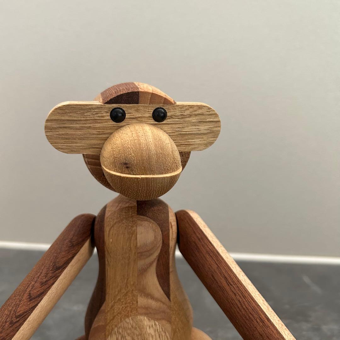 置物 Kay Bojesen Wooden Monkey small 70 AR