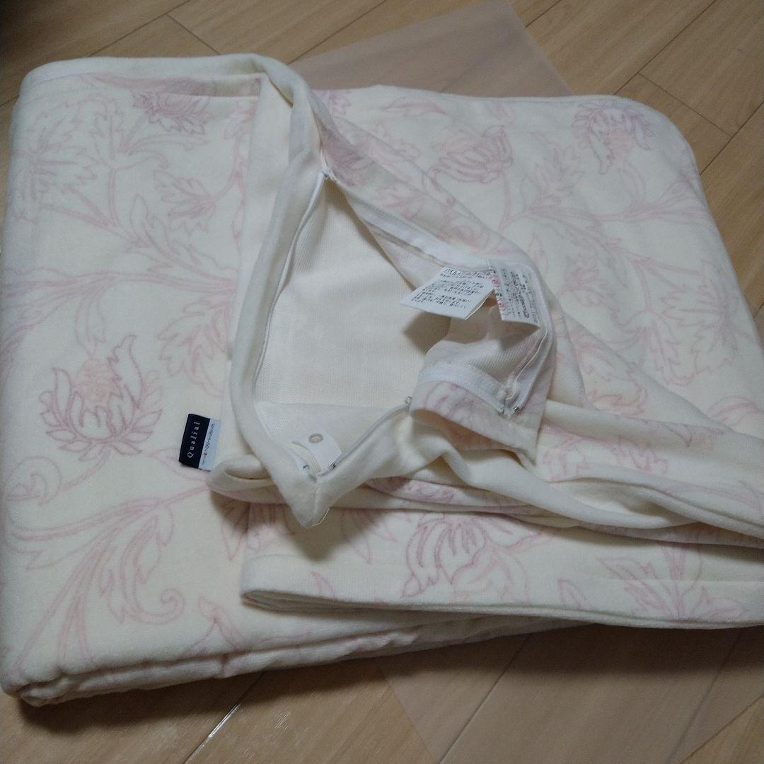 Qualial TOKYO西川 シルク100％パイル掛ふとんカバー 日本製