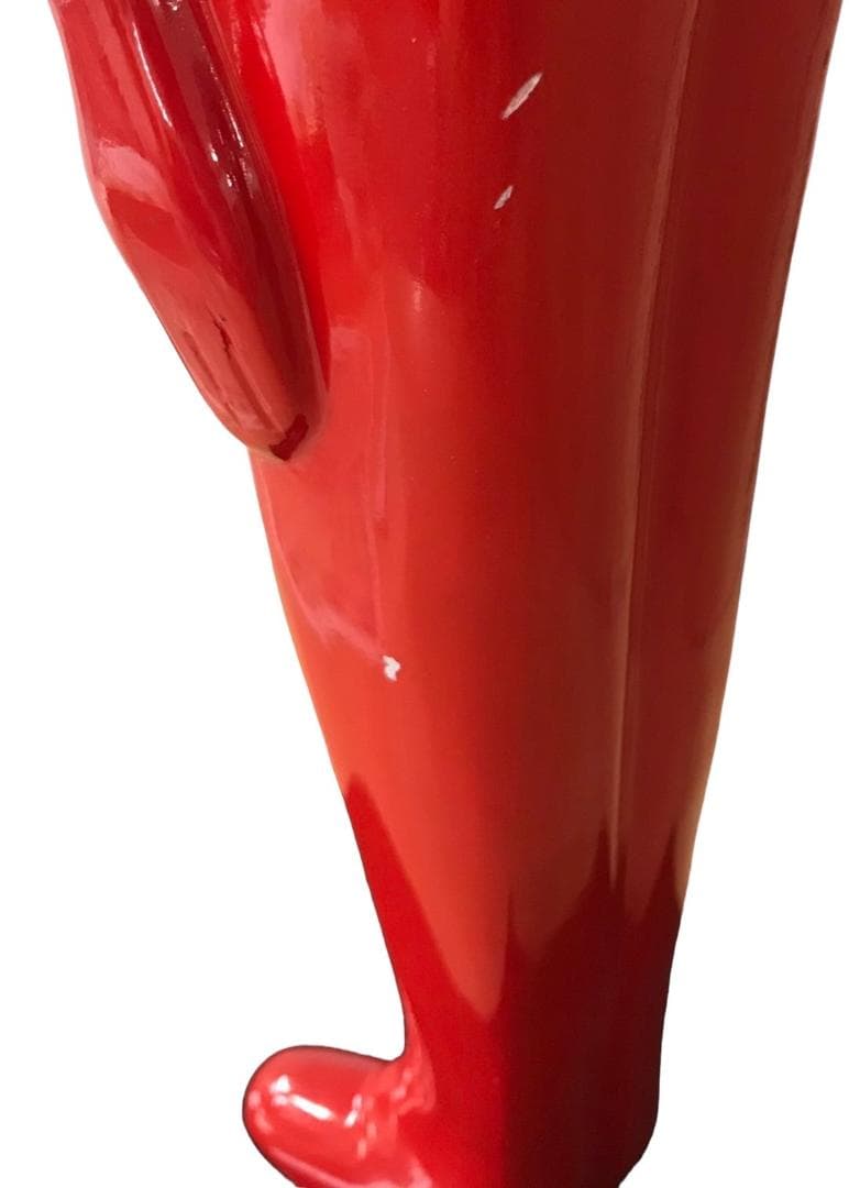 ☆良品☆ KARE ウェルカムゲスト レッド スモール フィギュア 46cm