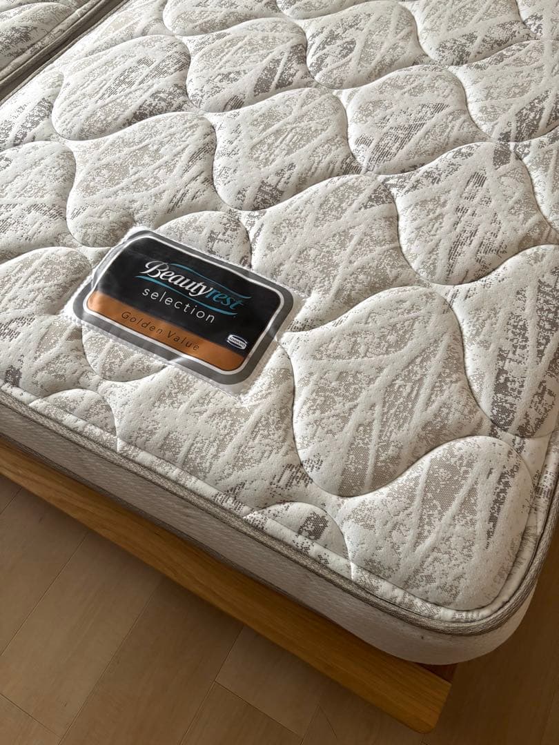 【harry❶】4)マットレス+無印良品フレームセッ