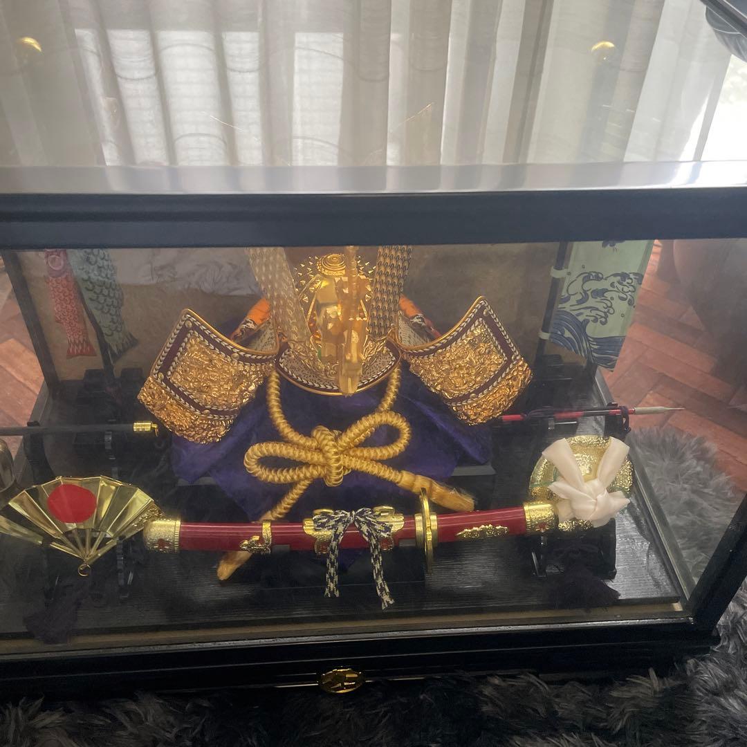 久月　五月人形 伝統的な飾り