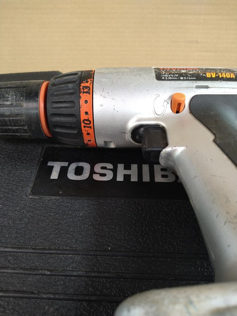 TOSHIBA.コードレス、ドリル、ドライバー