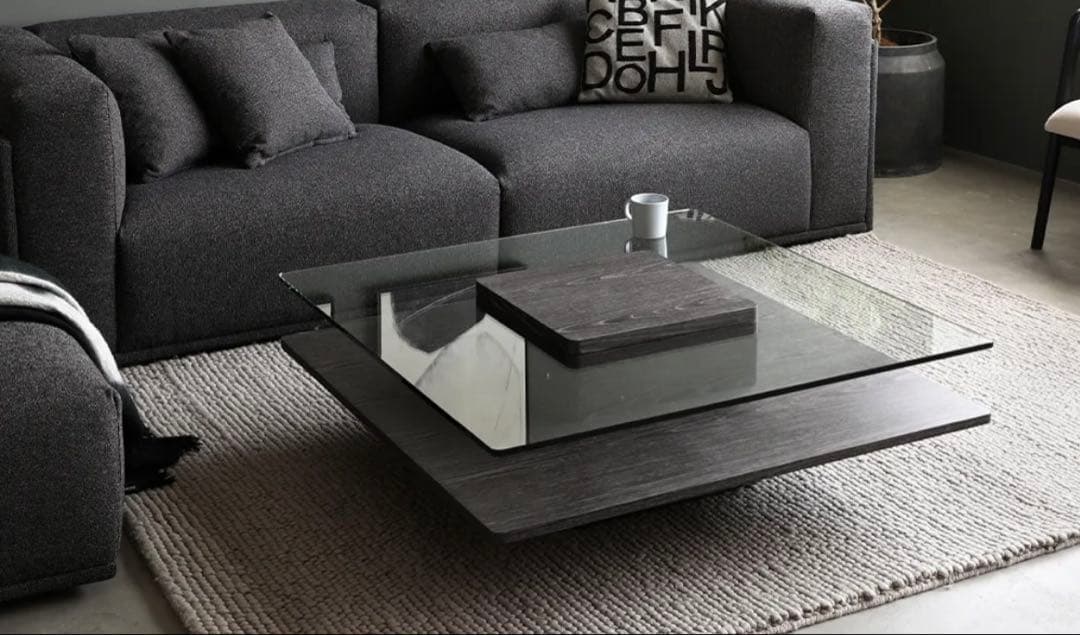 アルモニア Corte グレー　センターテーブル