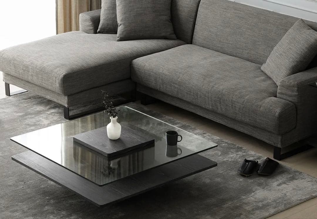 アルモニア Corte グレー　センターテーブル