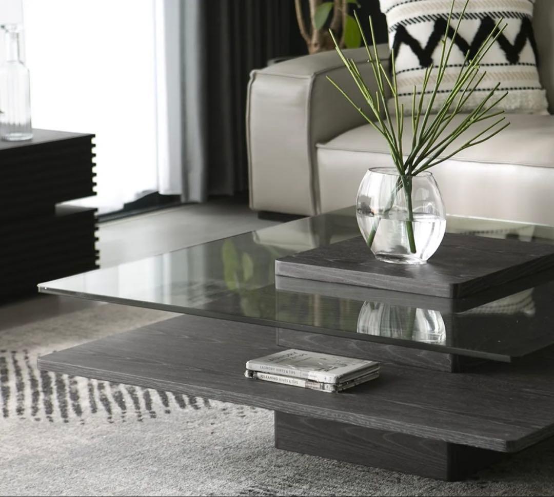 アルモニア Corte グレー　センターテーブル