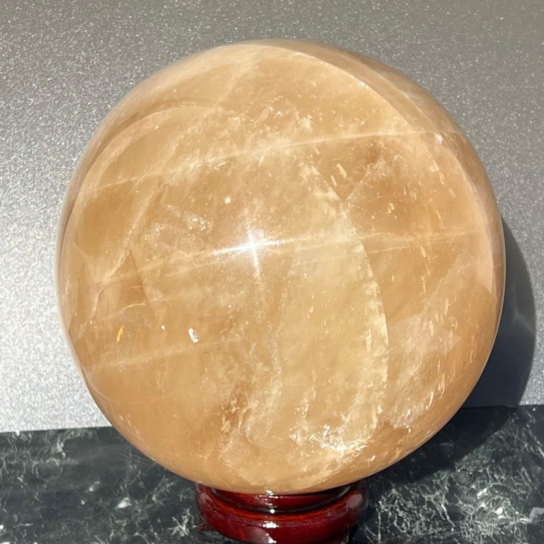 ✳️13.06kg‼️極大丸玉✨レインボー カルサイト 丸玉 天然石 パワーストーン