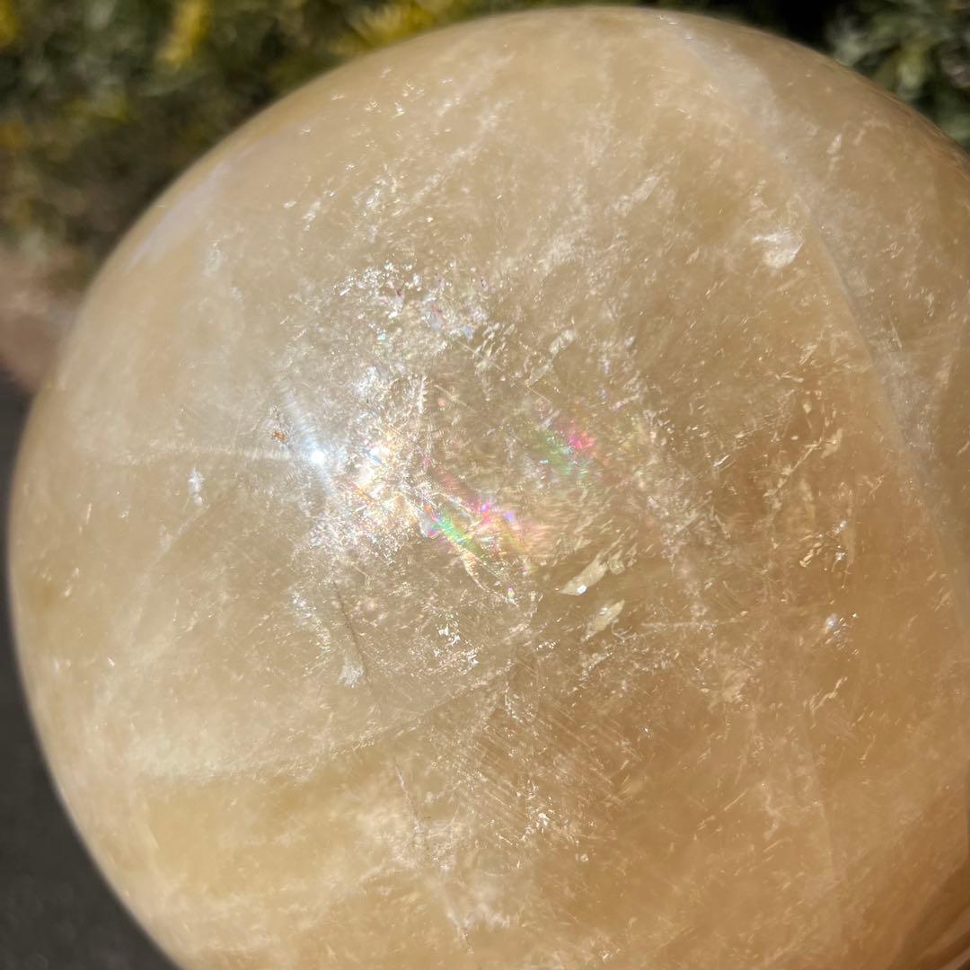 ✳️13.06kg‼️極大丸玉✨レインボー カルサイト 丸玉 天然石 パワーストーン