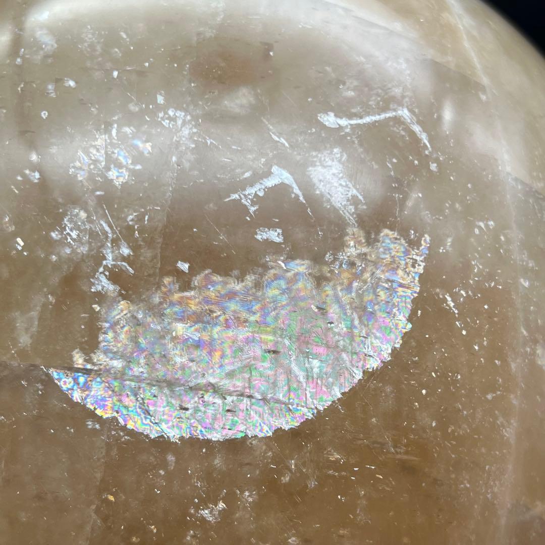 ✳️13.06kg‼️極大丸玉✨レインボー カルサイト 丸玉 天然石 パワーストーン