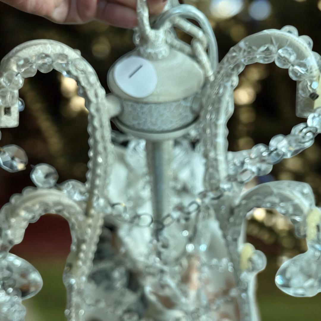 ① クリスタル シャンデリア ３灯 遠藤照明 店舗什器 キャンドル