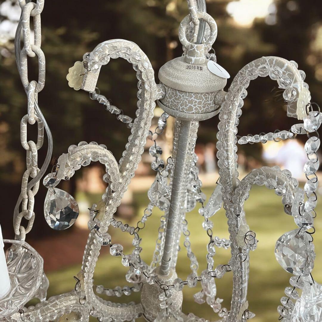 ① クリスタル シャンデリア ３灯 遠藤照明 店舗什器 キャンドル