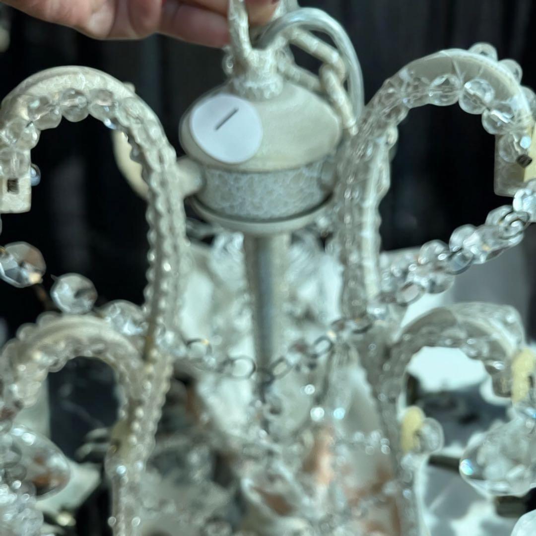 ① クリスタル シャンデリア ３灯 遠藤照明 店舗什器 キャンドル