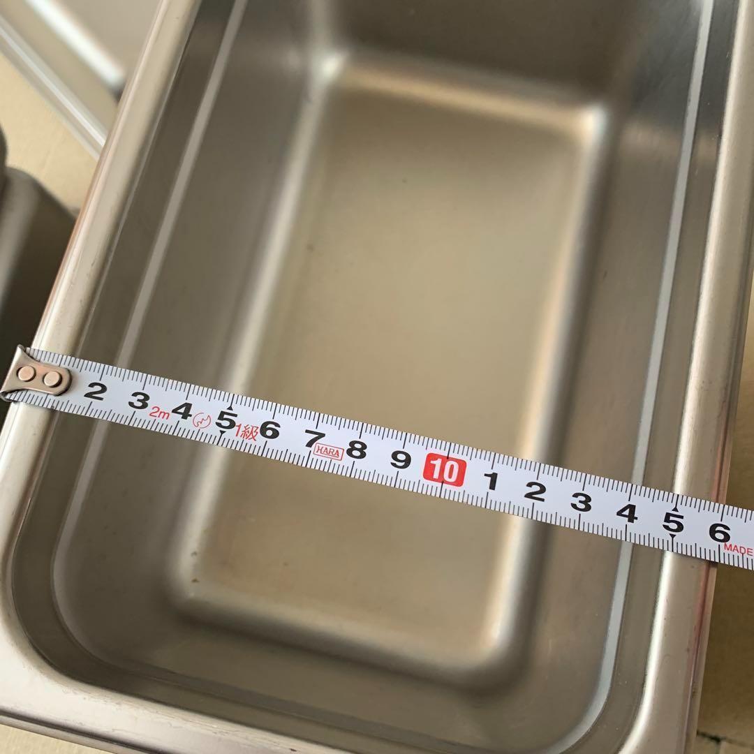 ホテルパン フードパン 調理器具 ステンレス製 長方形バット 12個