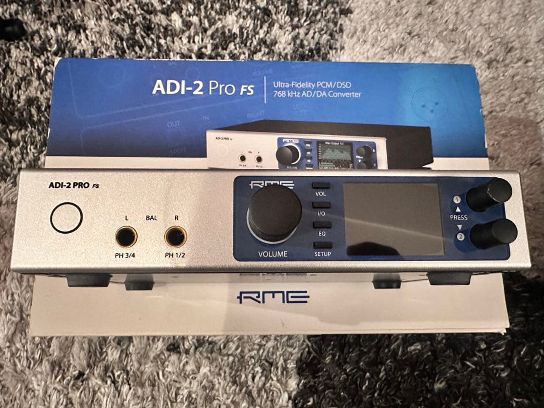 RME ADI-2 Pro FS オーディオインターフェイス