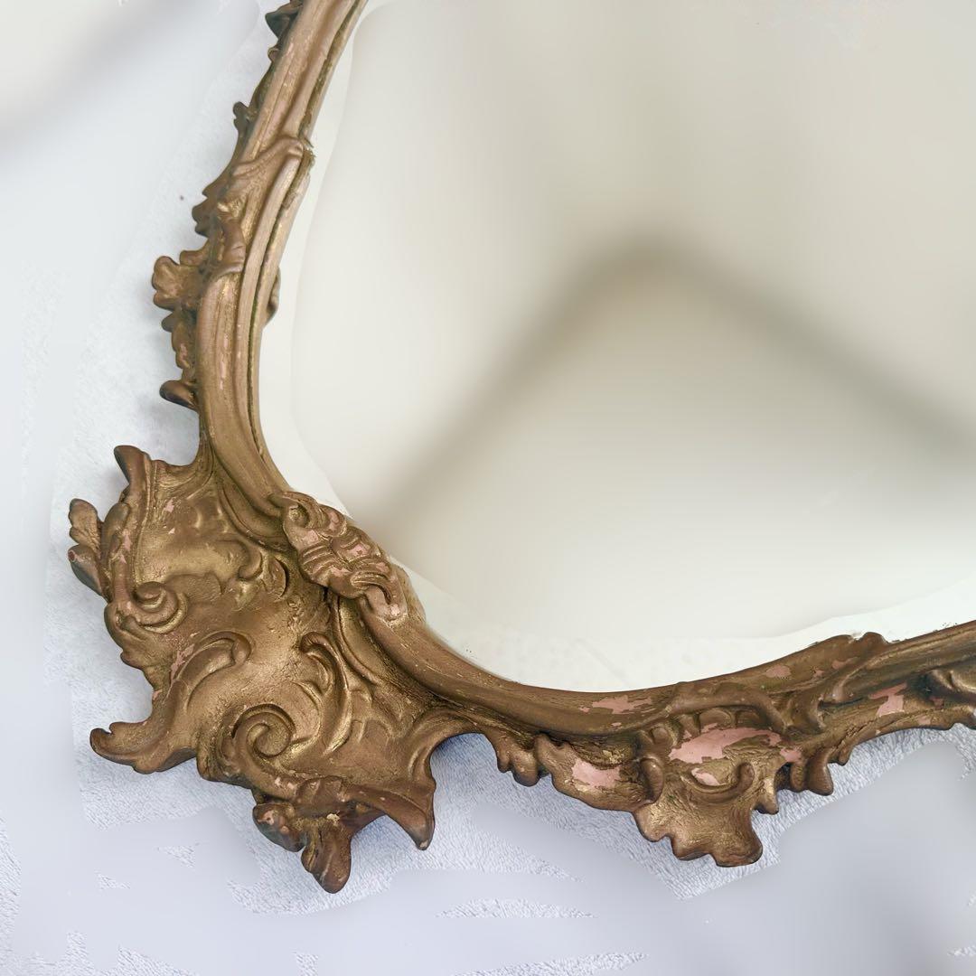 イギリス家具/英国/アンティーク/ミラー/鏡/壁掛け【最終処分2/3まで】