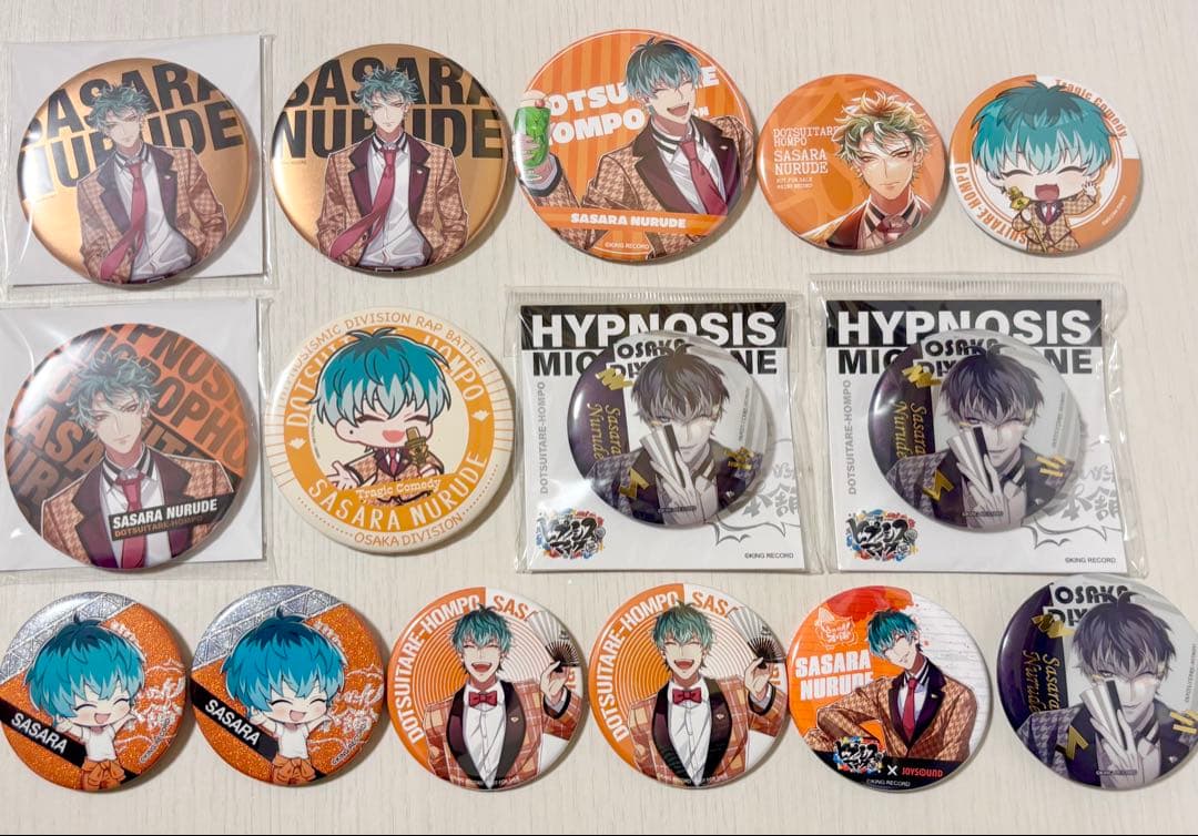 白膠木 簓 缶バッジ セット ヒプマイ ヒプノシスマイク 白膠木簓 缶バッジ - メルカリ