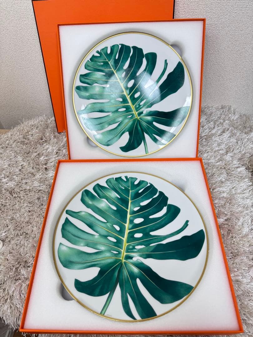 HERMES☆ディナープレート No1 〈パシフォリア〉新品