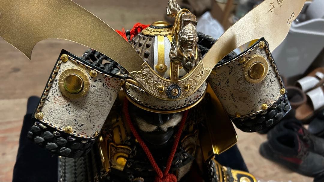 伝統的 五月人形 武士の鎧