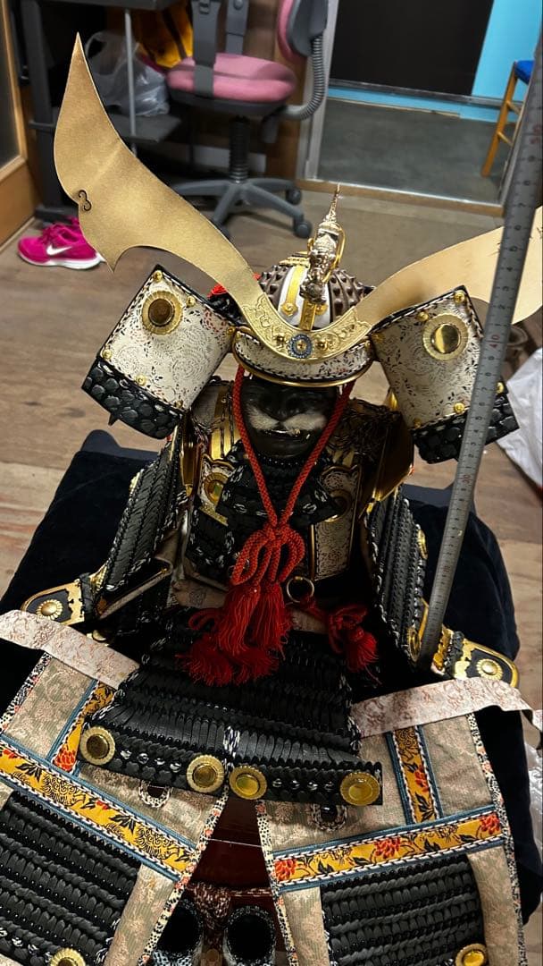 伝統的 五月人形 武士の鎧