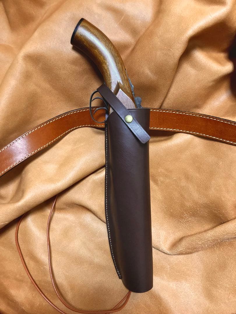 ハドソンMADMAX用右利きレザーホルスター No.811