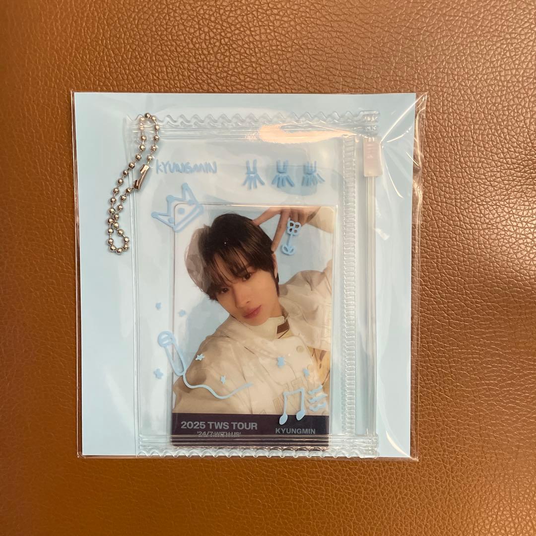 TWS ギョンミン ソウルコン 24/7:WITH:US フォトカード ポーチ - メルカリ