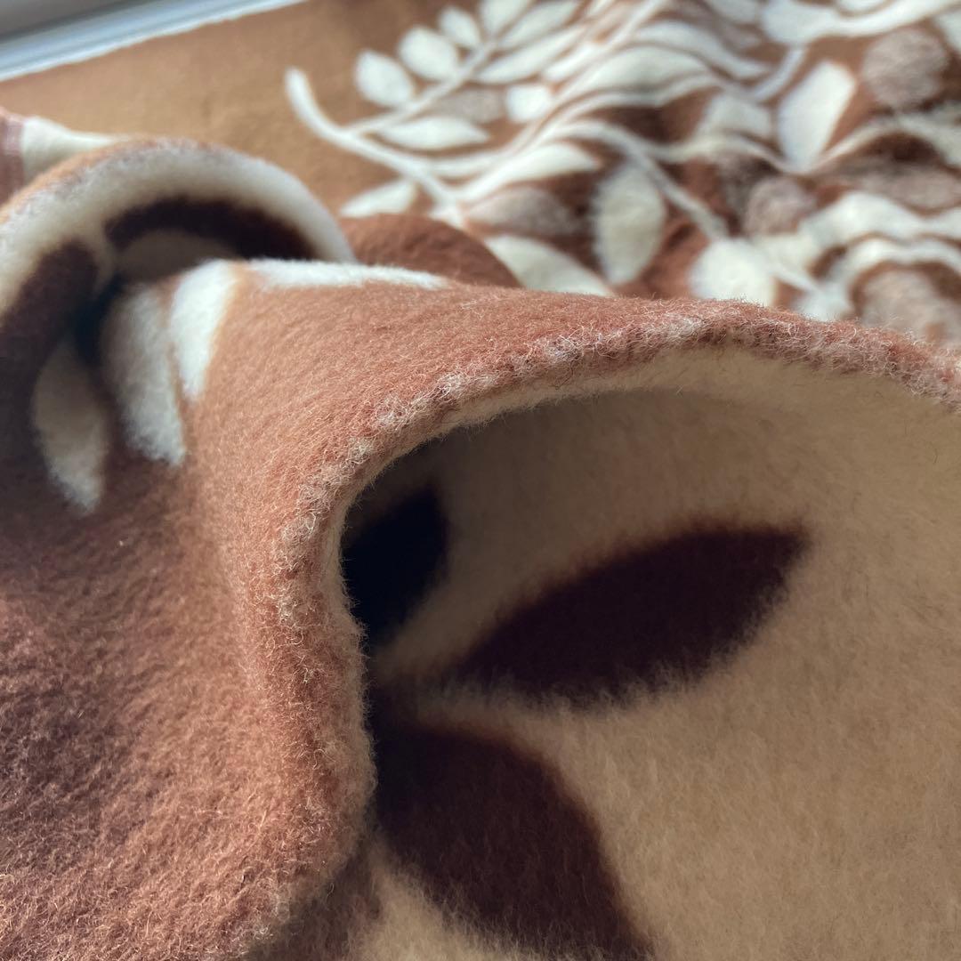 ニューウールカシミア混 毛布 142x200 新品未使用