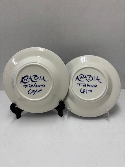 ARABIA アラビア FINLAND フィンランド スーププレート 皿 2枚