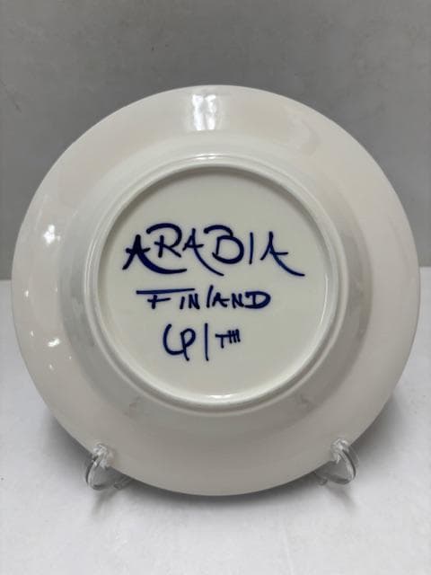 ARABIA アラビア FINLAND フィンランド スーププレート 皿 2枚
