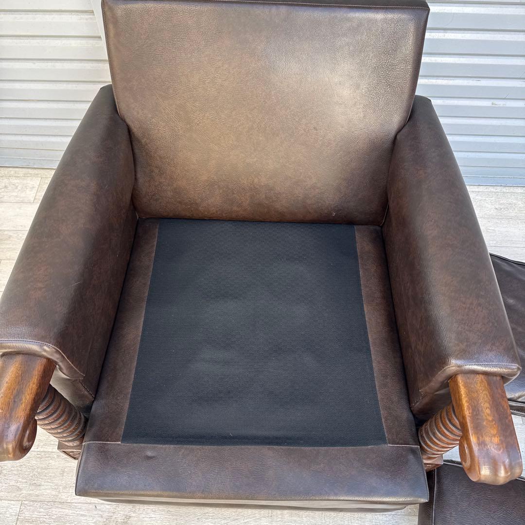 最終値下げ品　オールド　マルニ　MARUNI ヴィンテージ　1人掛けソファ