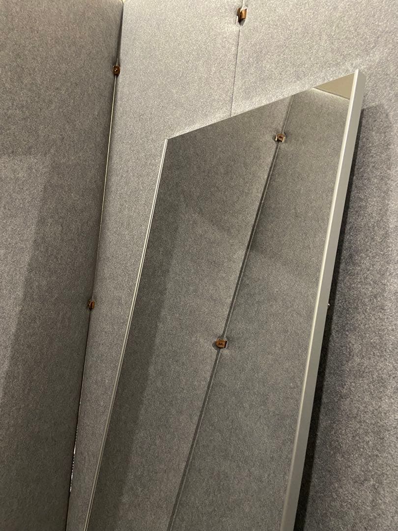 【新品】姿見 リフェクス 割れない軽量ミラー　45×120cm