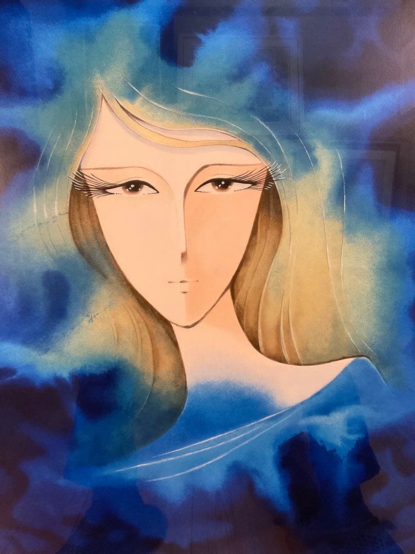 松本零士「スターシャⅠ」シルクスクリーン 直筆サイン・エディション