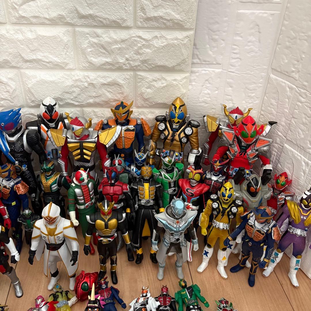仮面ライダー ソフビ等 まとめ売り