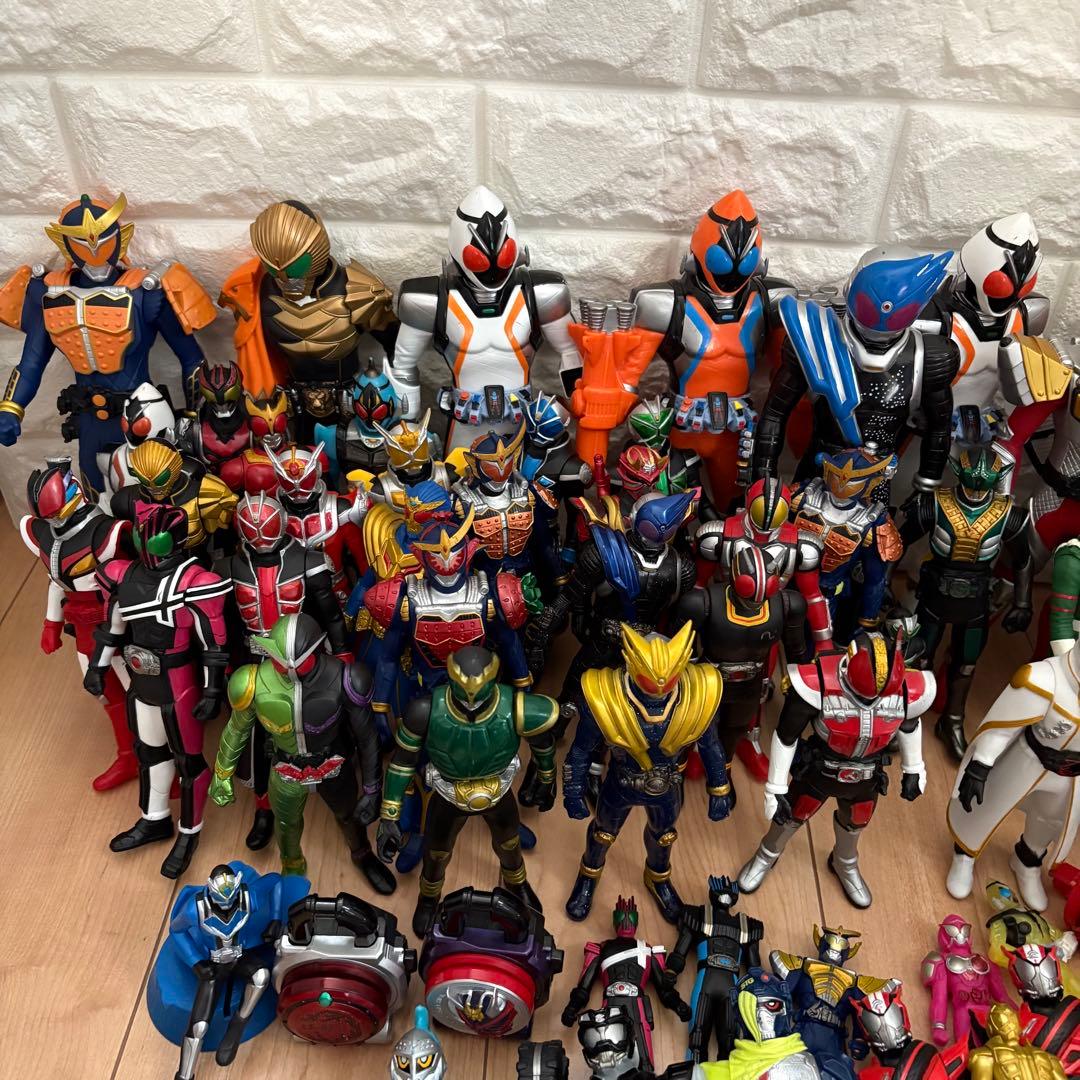 仮面ライダー ソフビ等 まとめ売り