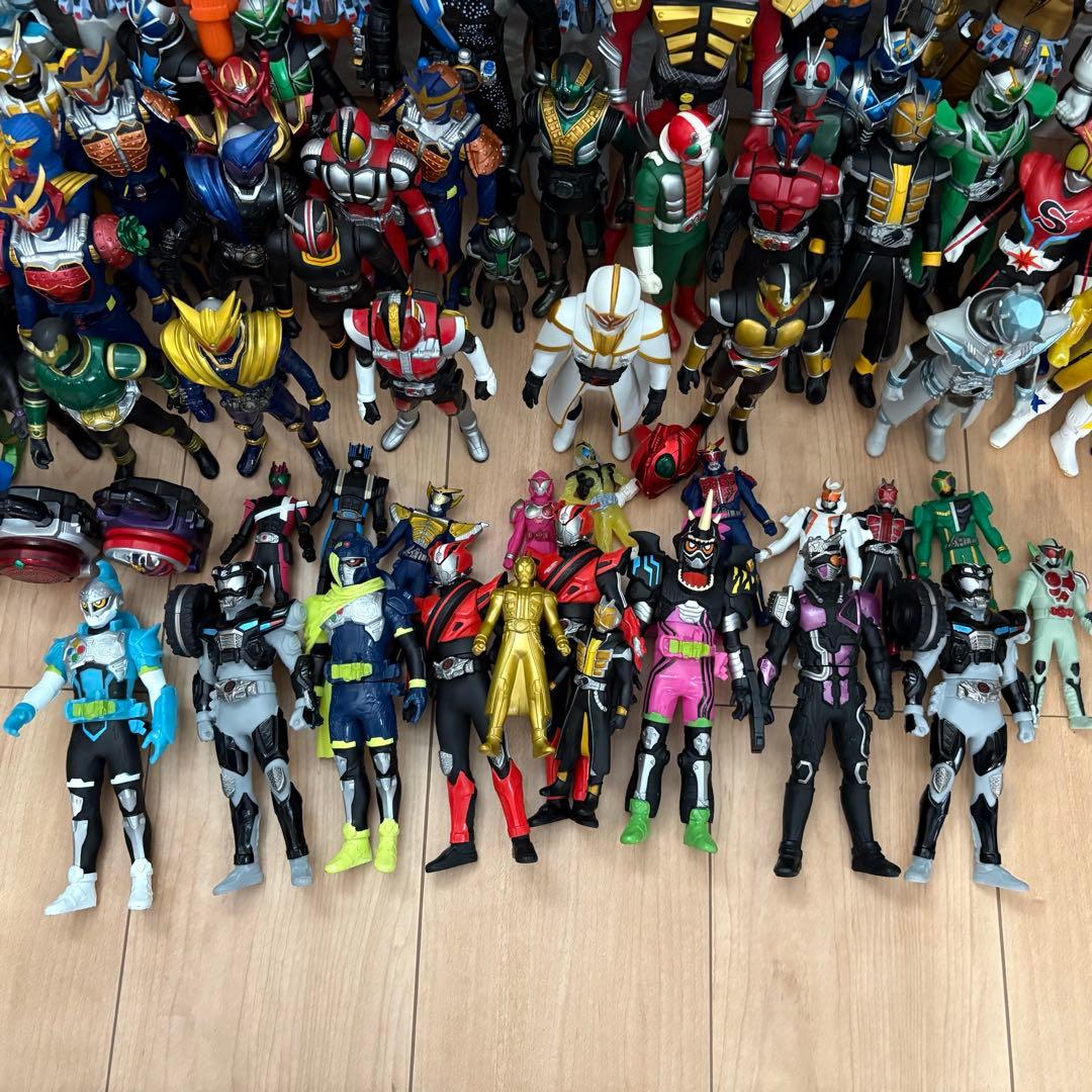 仮面ライダー ソフビ等 まとめ売り