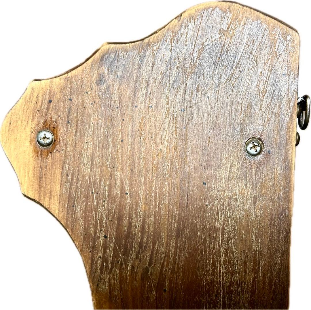 無垢材　ウォールシェルフ　アンティーク　輸入家具