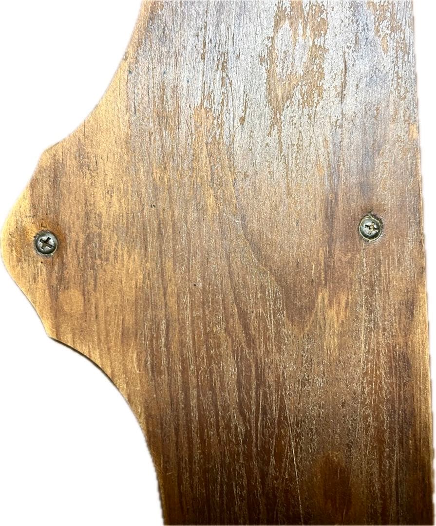 無垢材　ウォールシェルフ　アンティーク　輸入家具