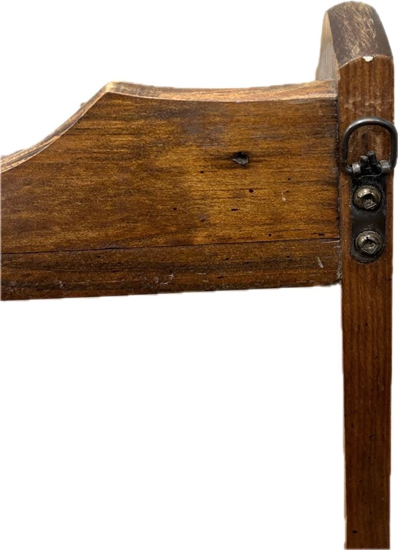 無垢材　ウォールシェルフ　アンティーク　輸入家具