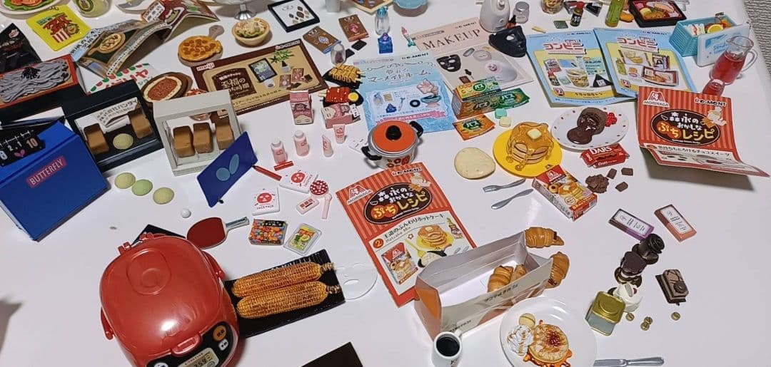 ぷちサンプルシリーズリーメント食品、ミニチュア食品サンプルガチャなど色々セット☆