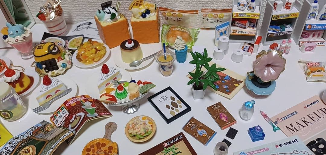 ぷちサンプルシリーズリーメント食品、ミニチュア食品サンプルガチャなど色々セット☆