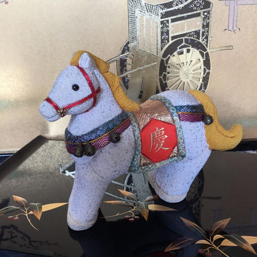 [専用です] 令和8年 木目込み人形作家　佐賀錦・干支・午年