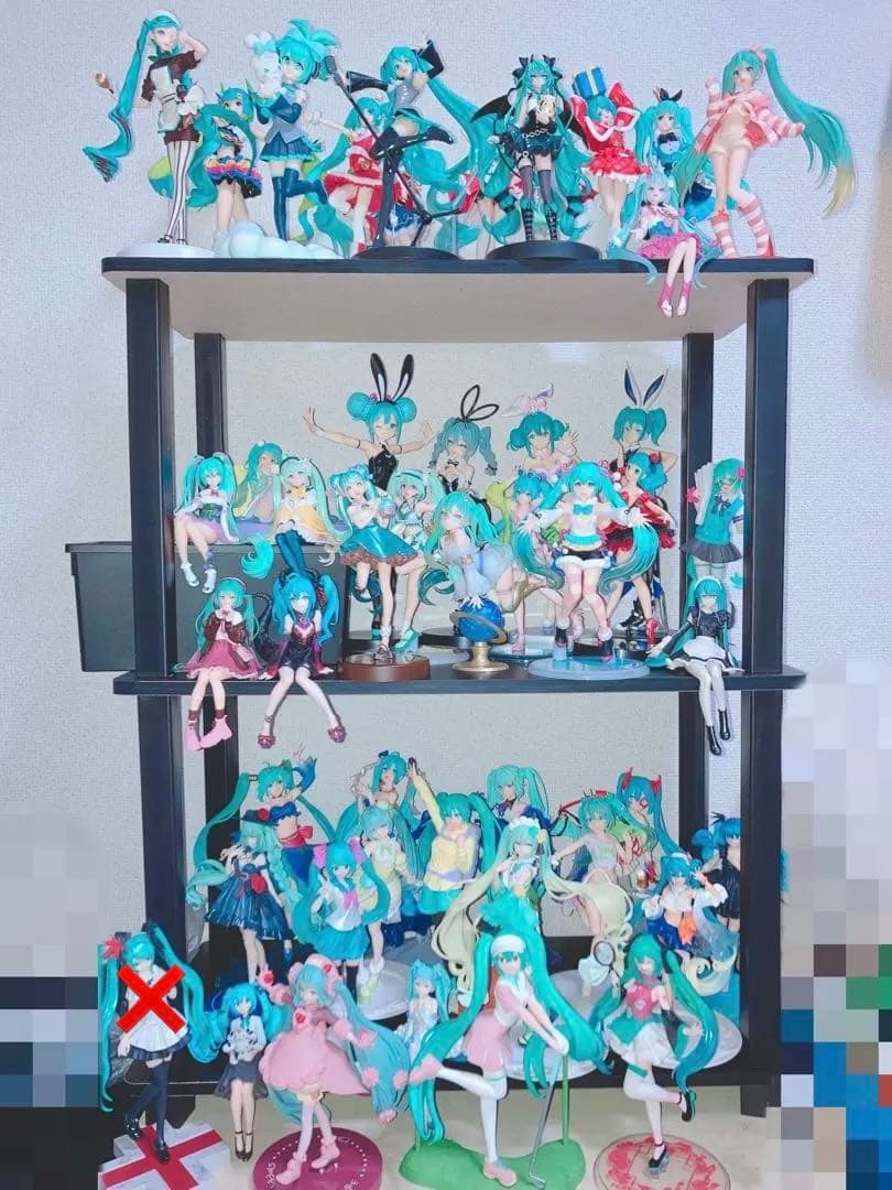 ち*こ様 【47体被りなし・消毒済み】初音ミク フィギュア