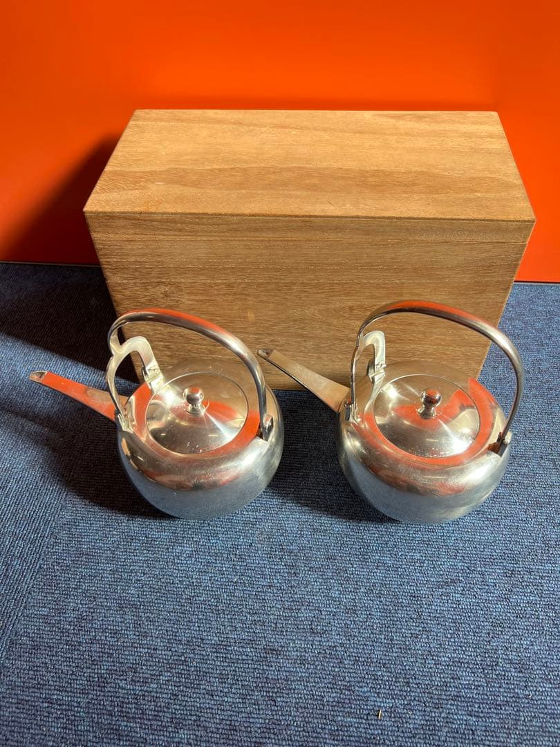 1083 本錫　銚子　1対　未使用