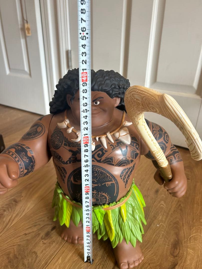 値下しました。レア　巨大　マウイ フィギュア 約40cm モアナ