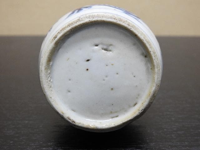 双龍染付輪挿し 清朝？ MA309 - メルカリ