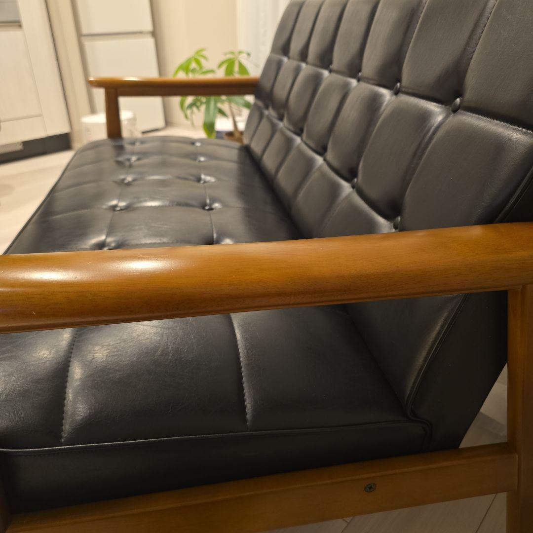 【美品】カリモク karimoku 60 Kチェア2シーター