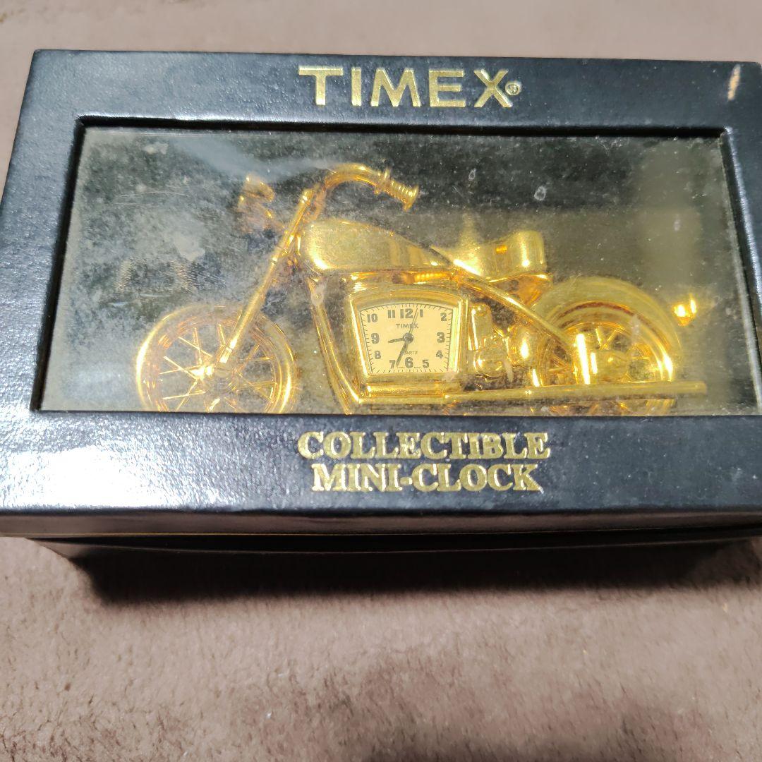 TIMEX コレクティブル ミニクロック バイク型